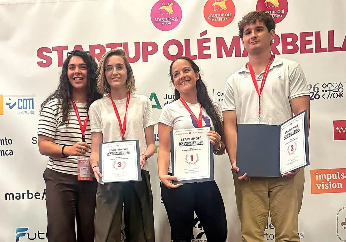 La UJA triunfa en Startup OLÉ Marbella 2026 con tres premios
