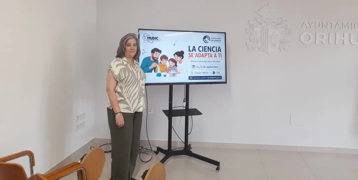 Orihuela lanza proyecto científico inclusivo para familias