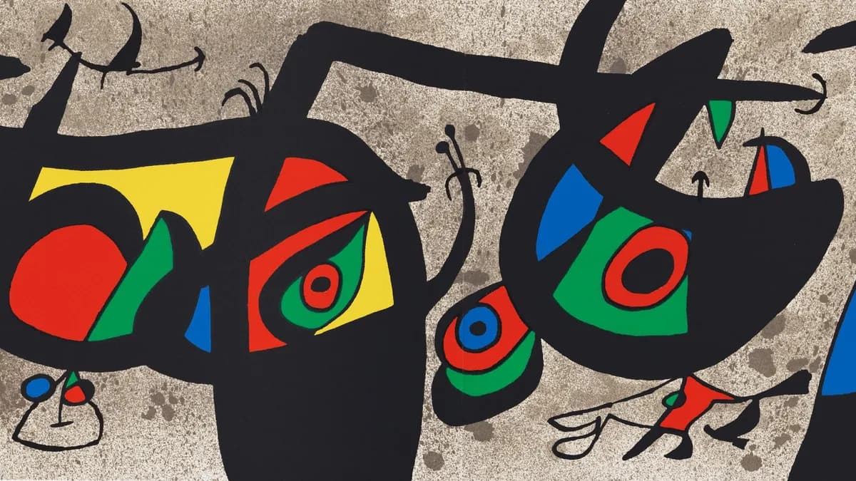 Exposición en Boston revela el arte de Picasso, Miró y Dalí en libros