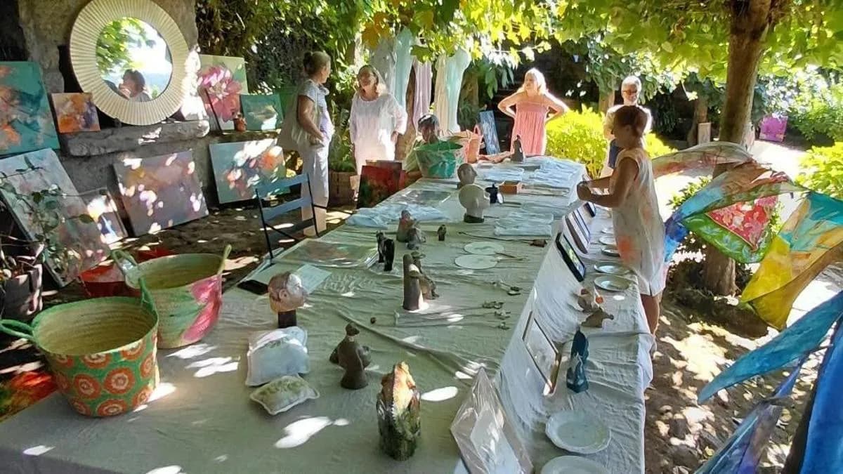 Los talleres de los hermanos Quesada abren sus puertas al arte en Gondomar