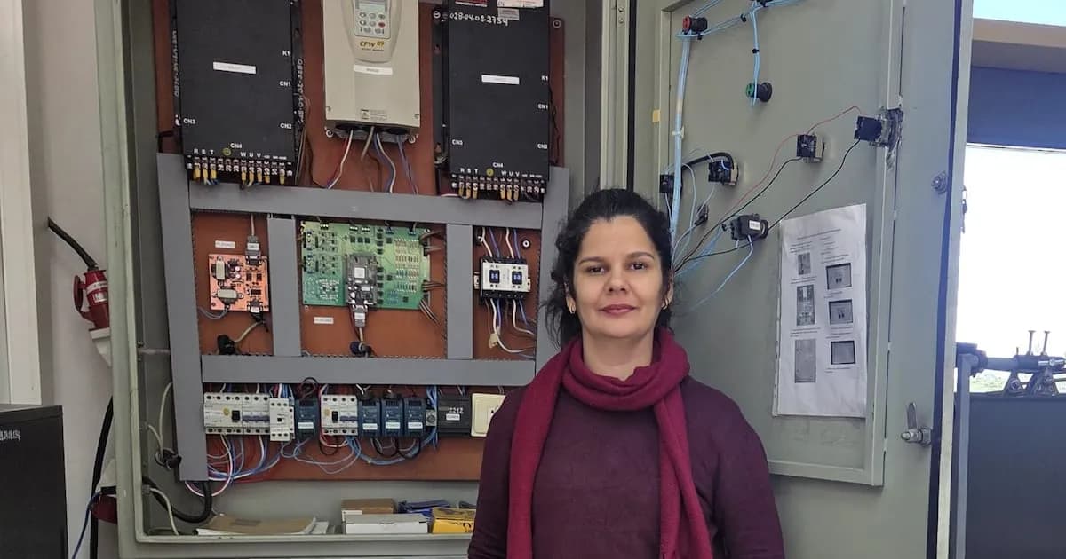 Ingeniera paraguaya desarrolla motores eléctricos que 'sienten'