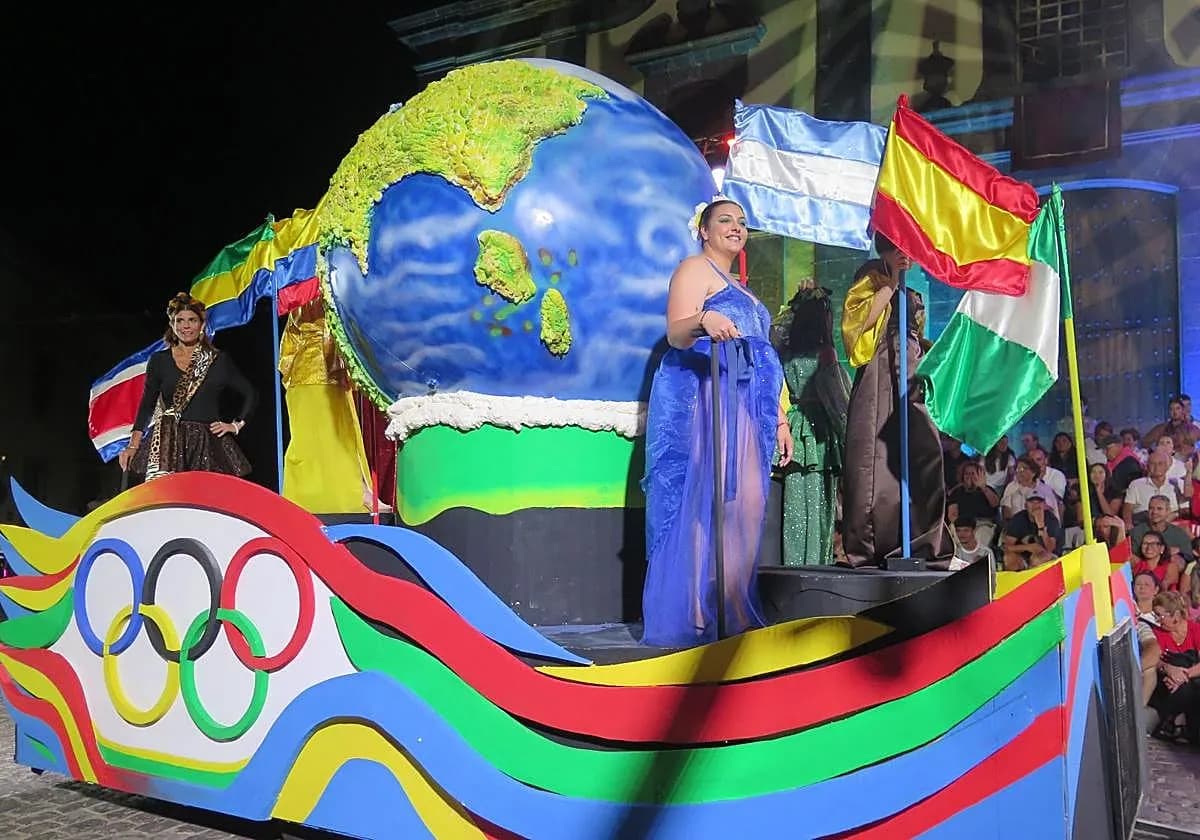 Guía celebra su Cabalgata de Carrozas con tema olímpico