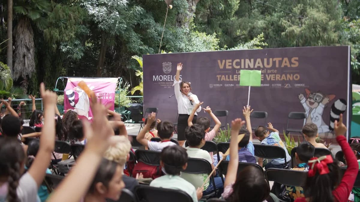 120 niños exploran la ciencia en curso de verano en Morelos