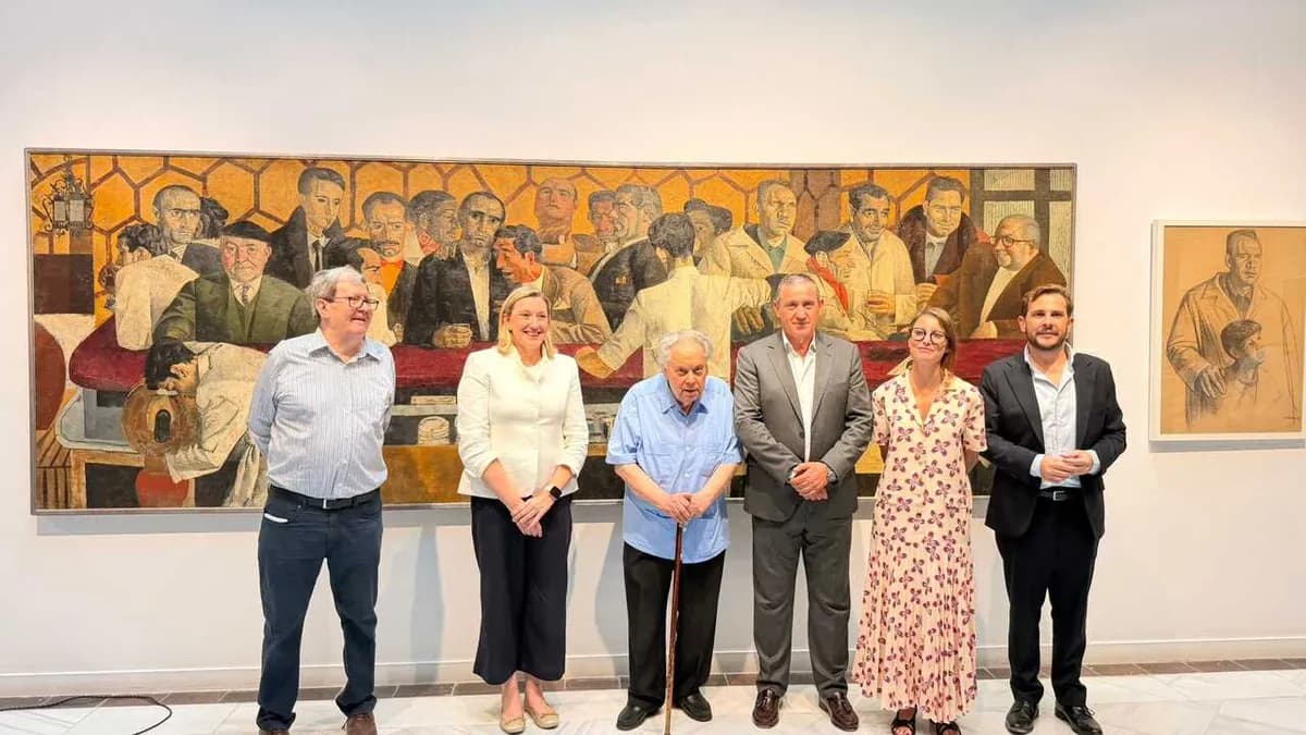 Exposición de Antonio Pedrero: 75 años de arte en Madrid