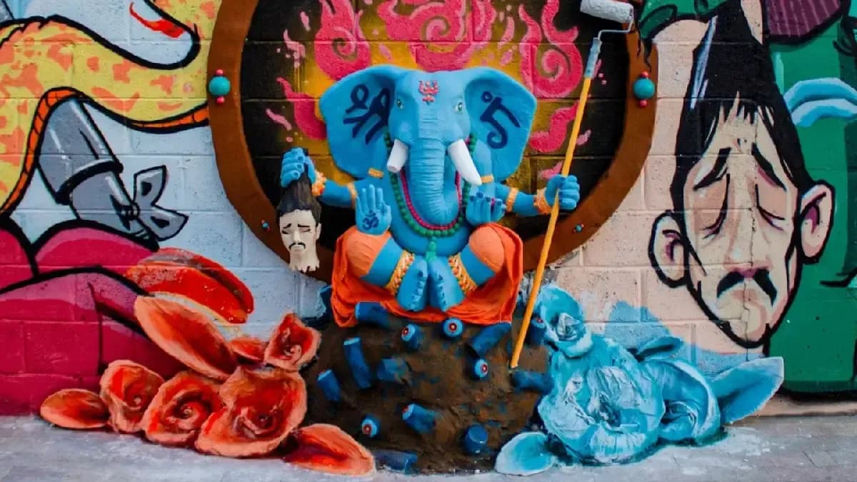 El festival Art Aero Rap llena de arte las calles de La Bañeza