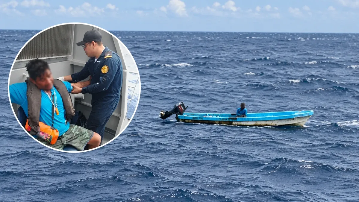 Pescador rescatado tras ocho días a la deriva en el mar