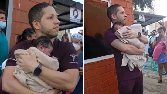 Médico colombiano salva a 10 recién nacidos durante terremoto