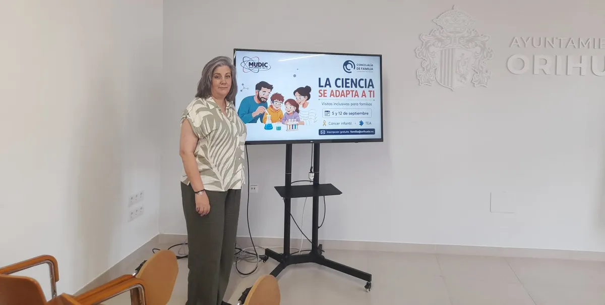 Orihuela lanza proyecto científico inclusivo para familias