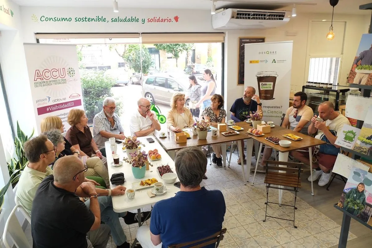 Andalucía impulsa 372 'Cafés con Ciencia' para conectar ciudadanía y científicos