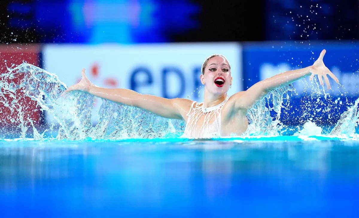 Iris Tió hace historia al ganar oro en natación sincronizada en Europa