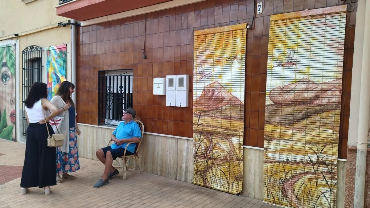 Els Poblets celebra el arte con 'Persianes amb art'