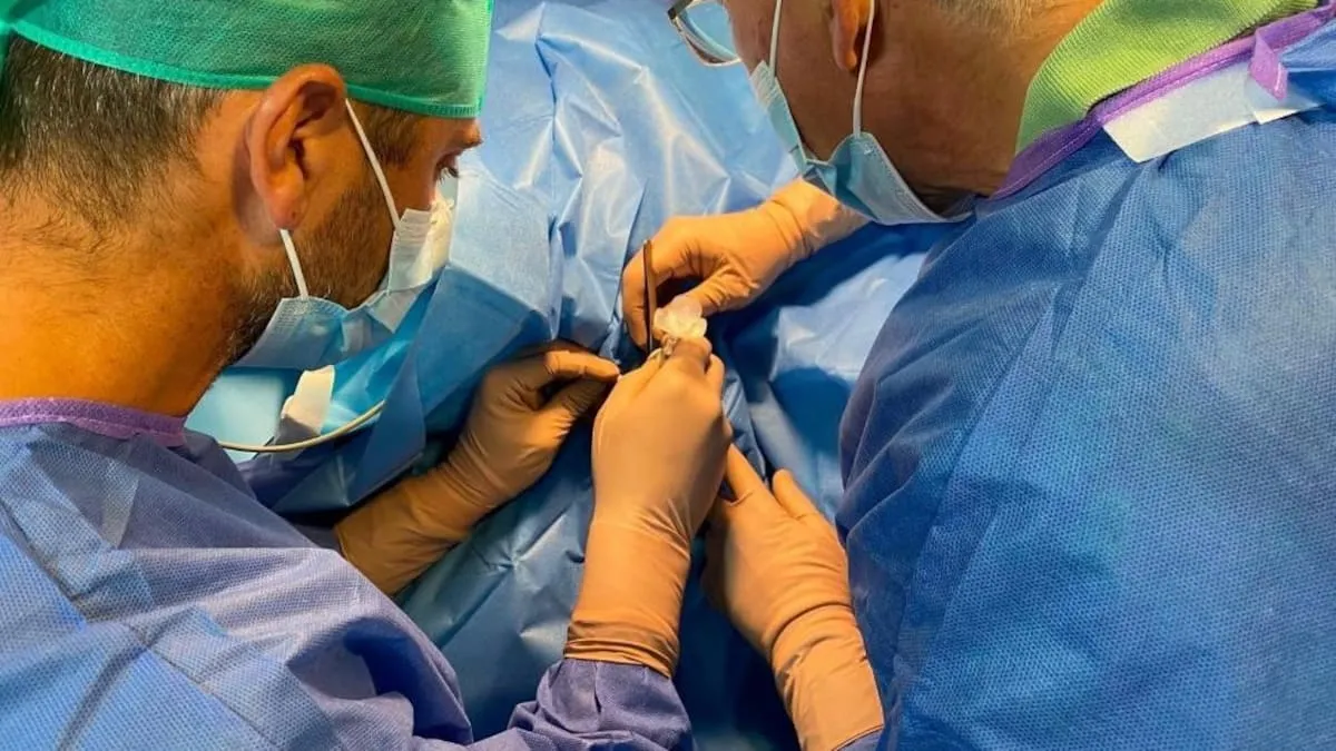Éxito en el tratamiento de retinopatía en bebé prematuro en Elche