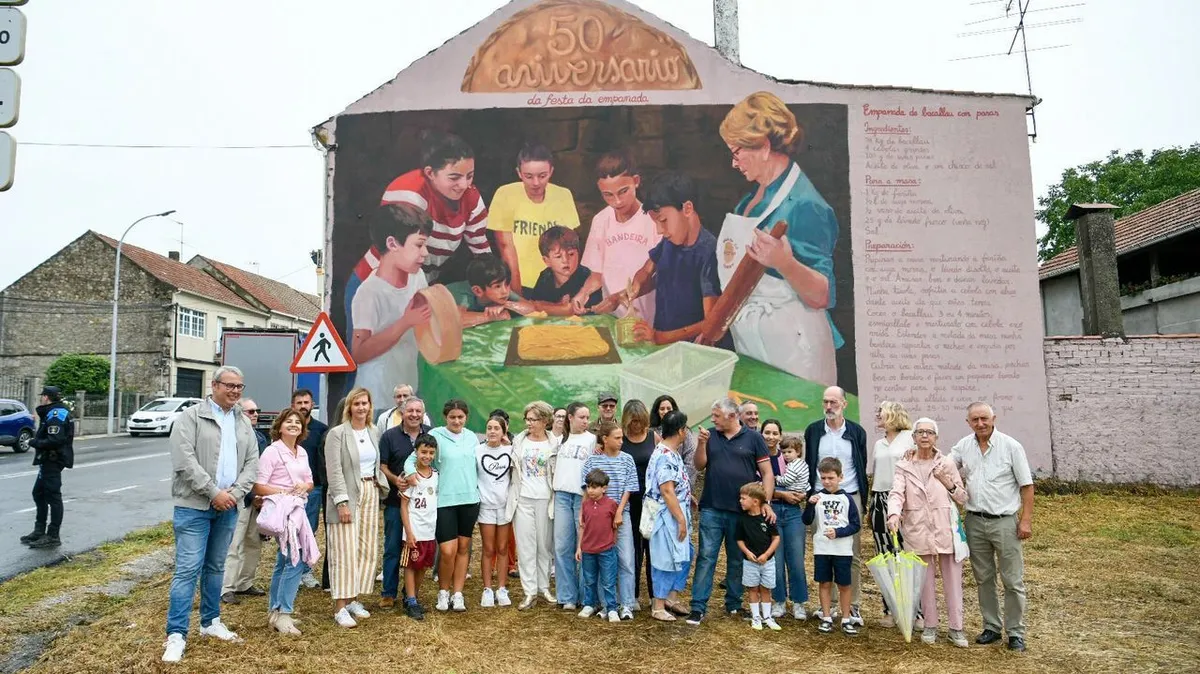 A Bandeira celebra 50 años de su fiesta gastronómica con arte