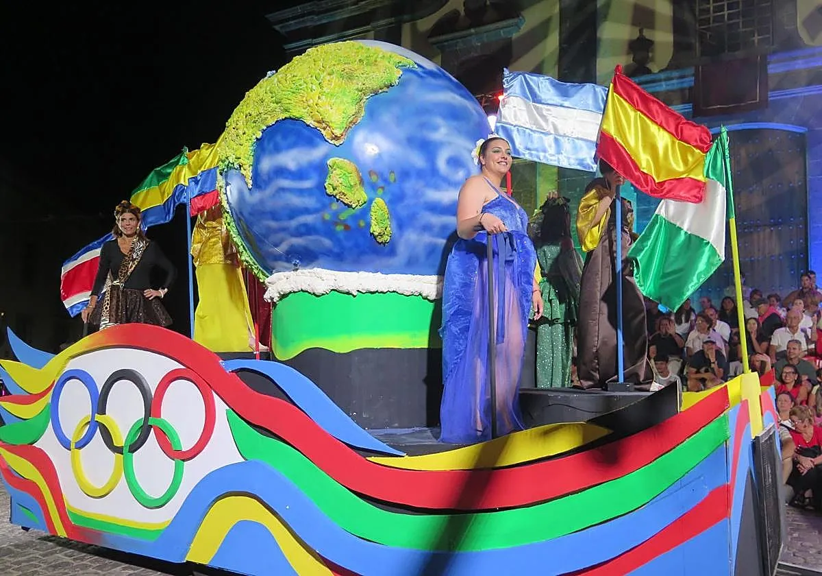 Guía celebra su Cabalgata de Carrozas con tema olímpico