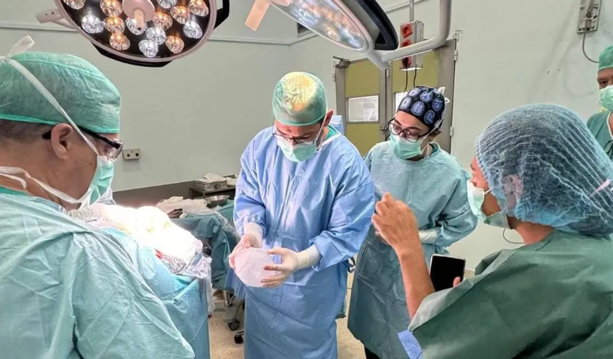 Éxito en Málaga: intervienen mandíbula de bebé con técnica pionera