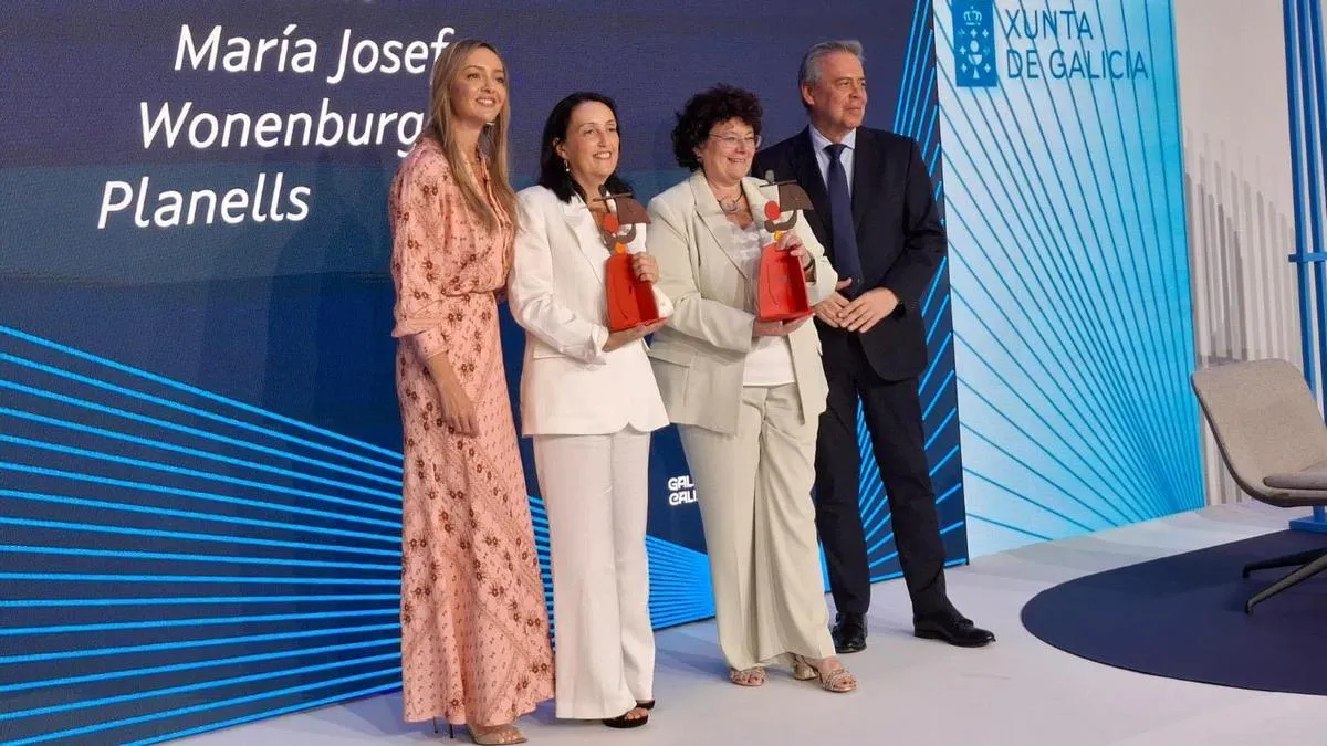 África González recibe el Premio Wonenburger y aboga por más financiación científica