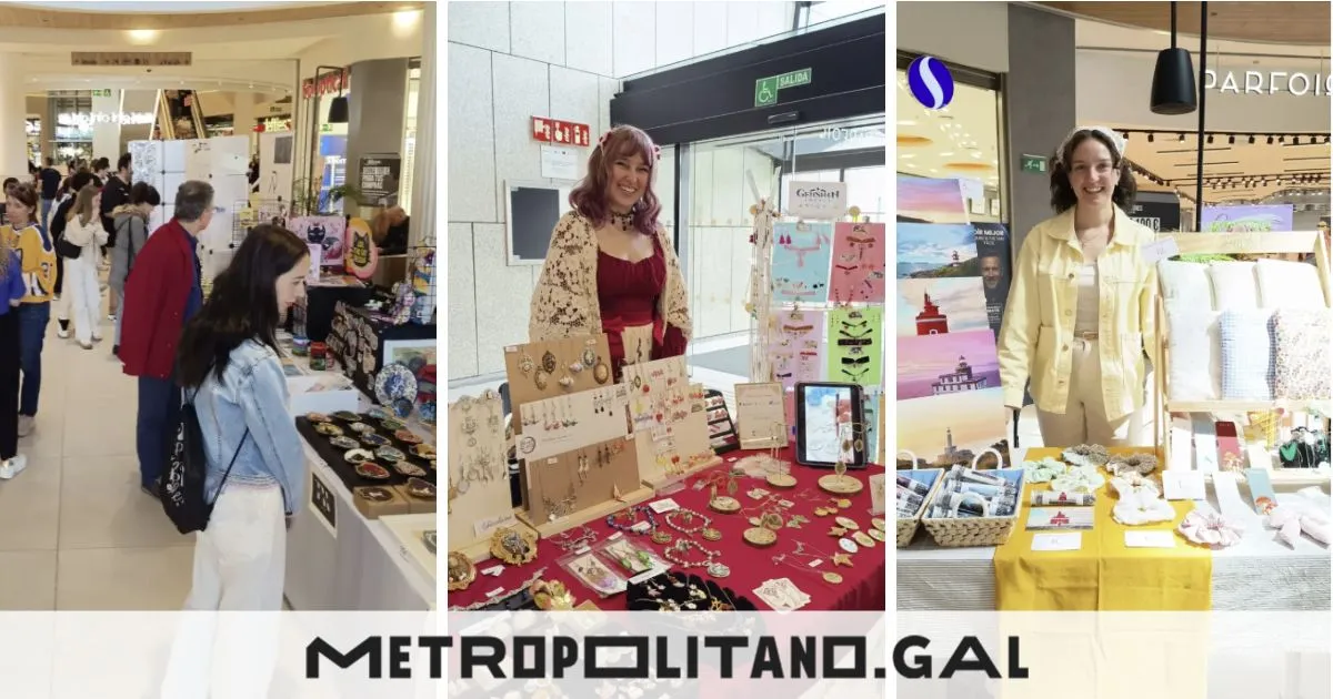 Mercado Mona transforma el CC Gran Vía de Vigo en un escaparate de arte