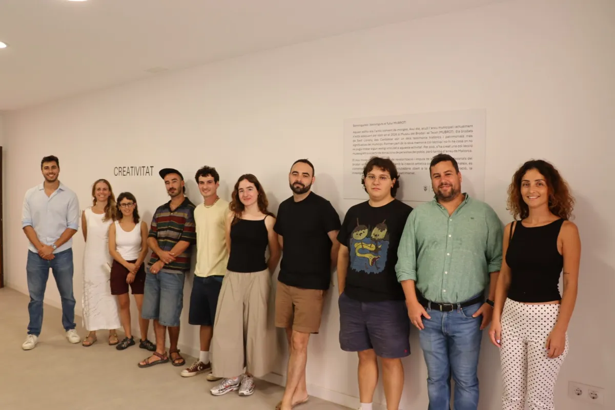 Jóvenes artistas transforman la tradición textil en Mallorca