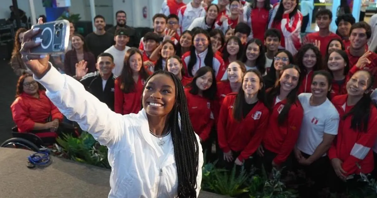Simone Biles inspira a deportistas peruanos en Lima 2027