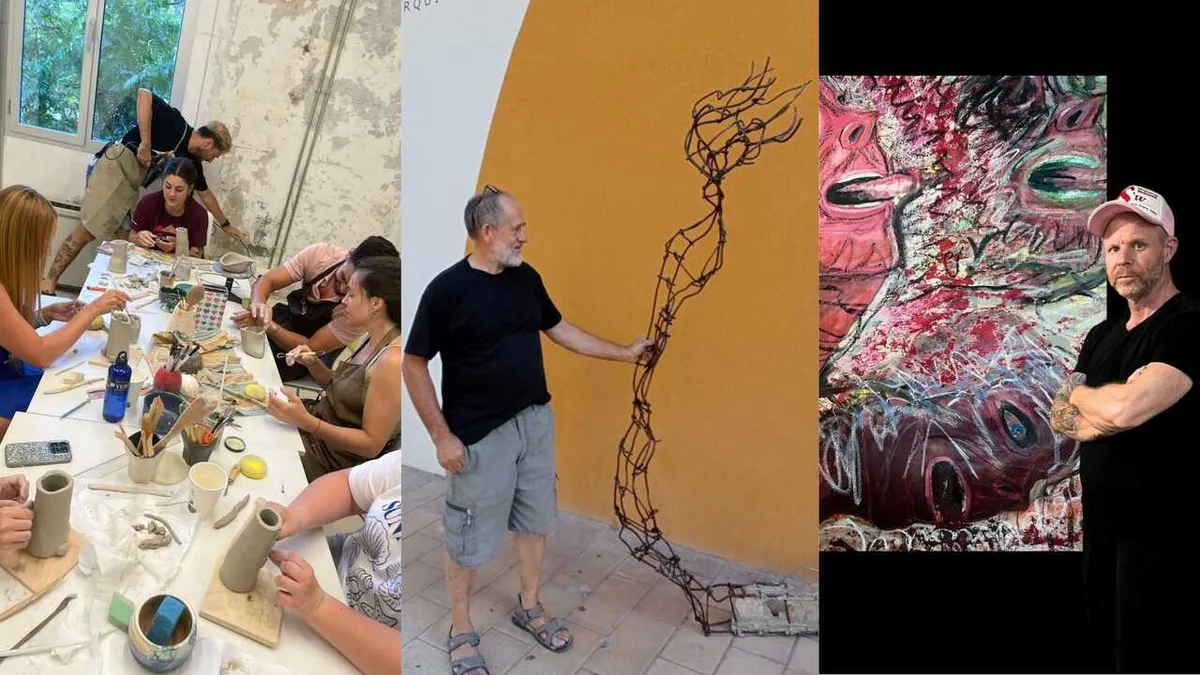 Cierre colorido de #estonoesarco con talleres y mural en Zaragoza