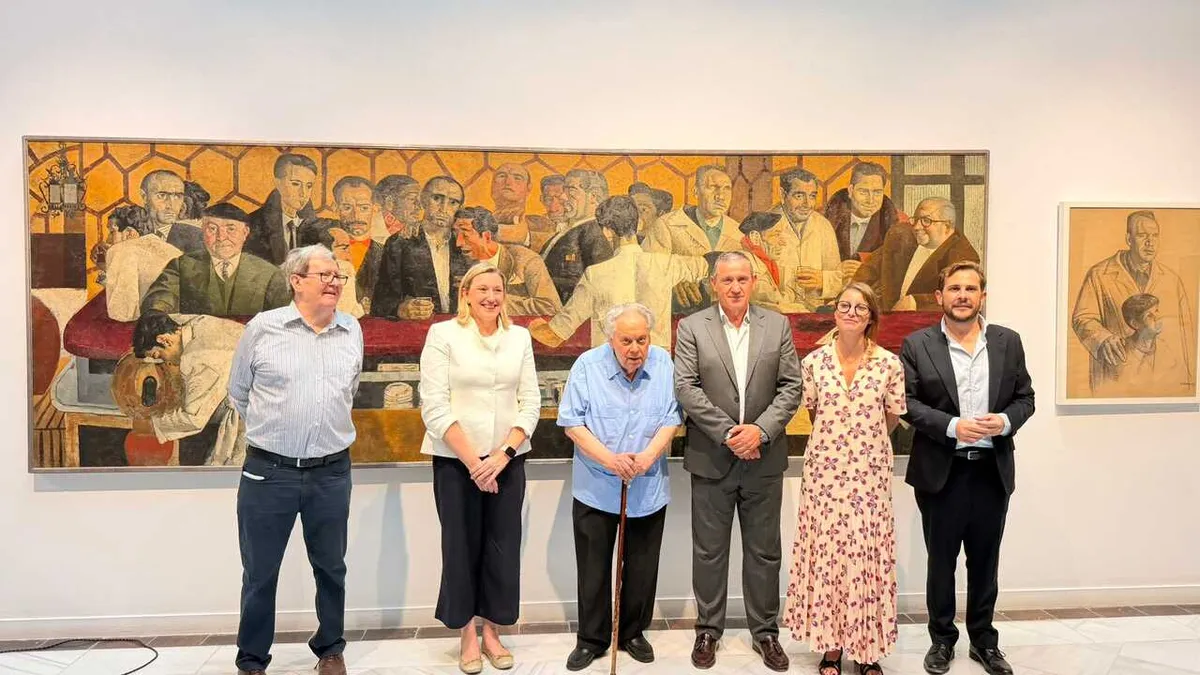 Exposición de Antonio Pedrero: 75 años de arte en Madrid