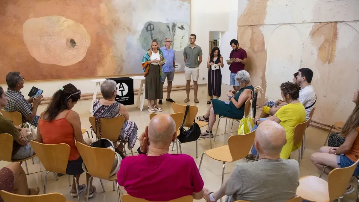 Agramunt transforma el huerto en arte en curso de verano