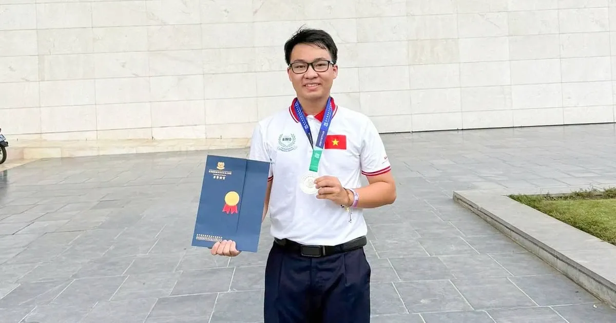 Estudiante de Cao Bang gana medalla de plata en AIMO 2026
