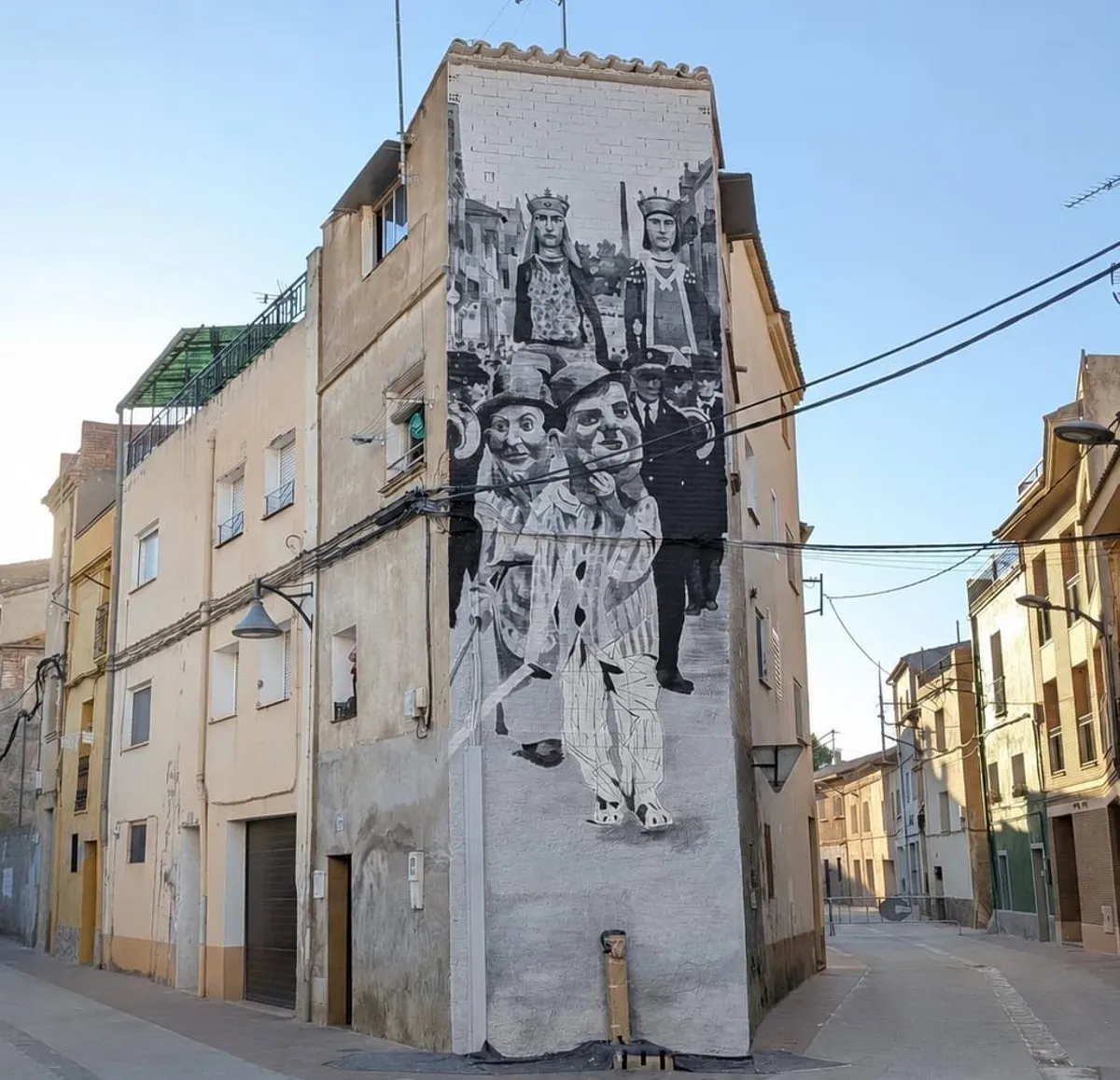 Binéfar presenta 'Ciudad Viva': arte y música en las calles